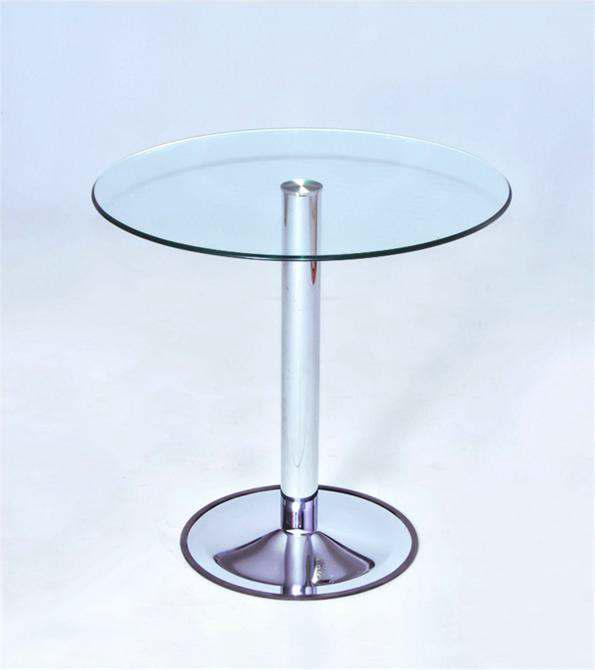Metal ayaklı cam masa