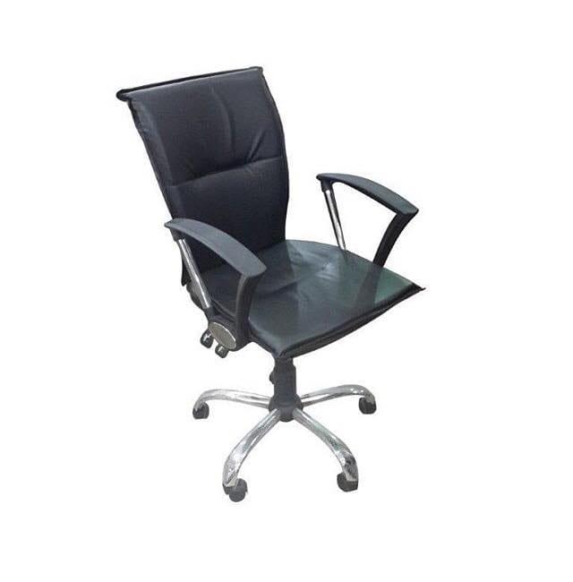 Siyah toplantı sandalyesi 2