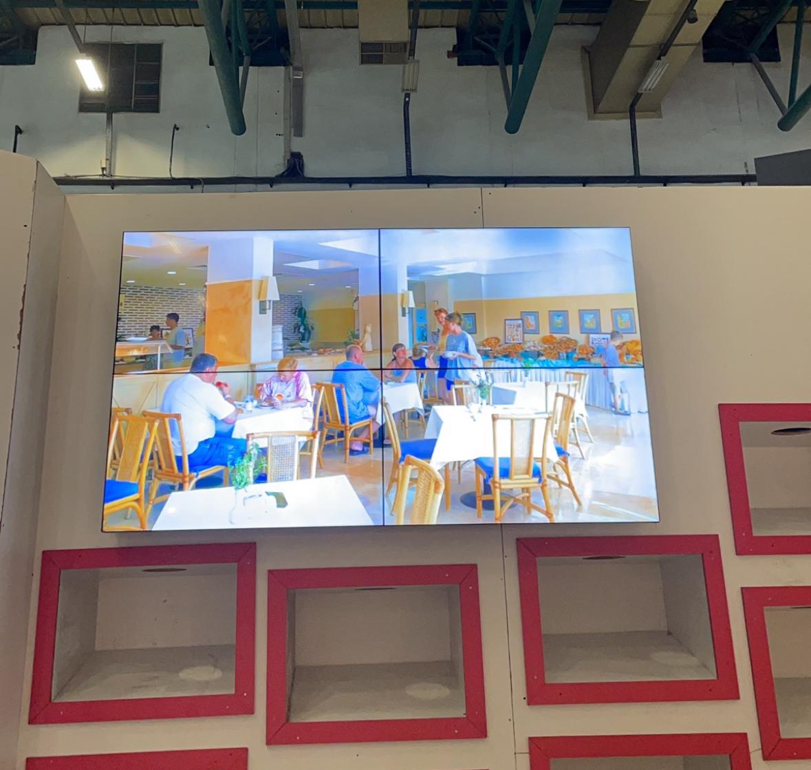 2x2 videowall ekran